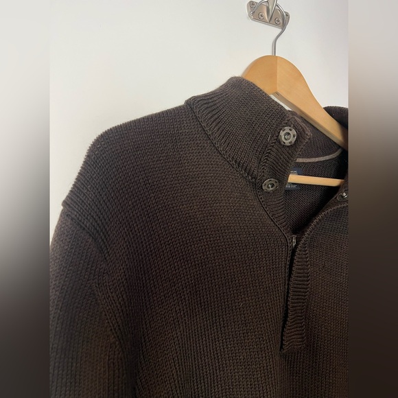 Banana‎ Republic Extra Fine Italian Merino Wool Sweater  (2007) Y2K - Picture 5 of 8